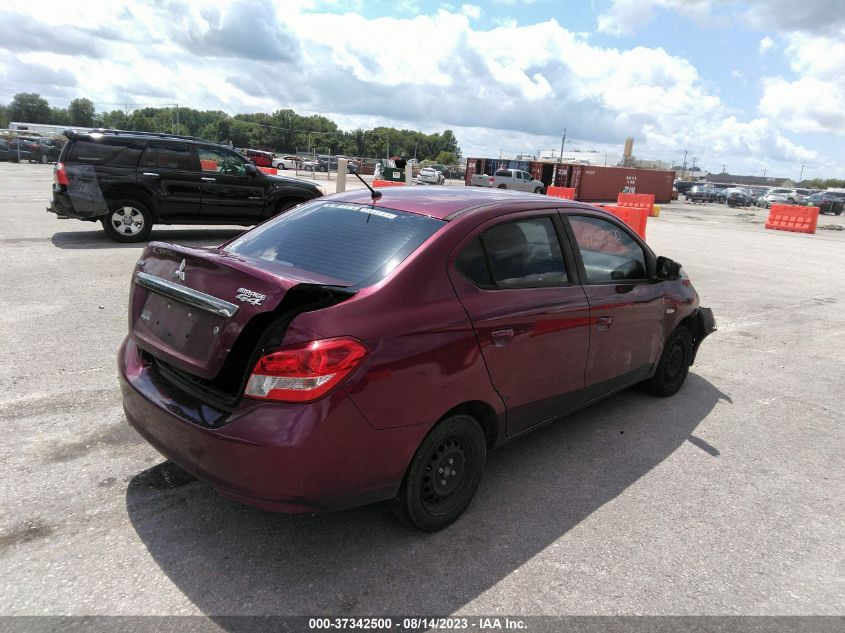 2017 MITSUBISHI MIRAGE G4 ES - ML32F3FJ8HHF18272
