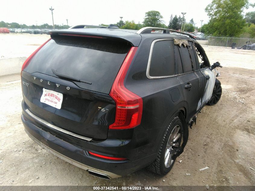 2016 VOLVO XC90 T6 MOMENTUM - YV4A22PK3G1045629