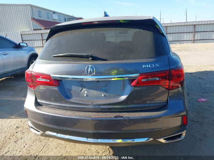 2017 ACURA MDX W/TECHNOLOGY PKG - 5FRYD4H55HB041895