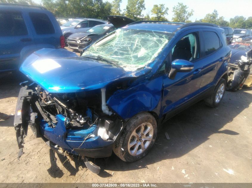 2019 FORD ECOSPORT SE - MAJ6S3GL7KC299614