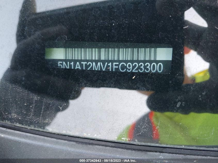 2015 NISSAN ROGUE S/SL/SV - 5N1AT2MV1FC923300