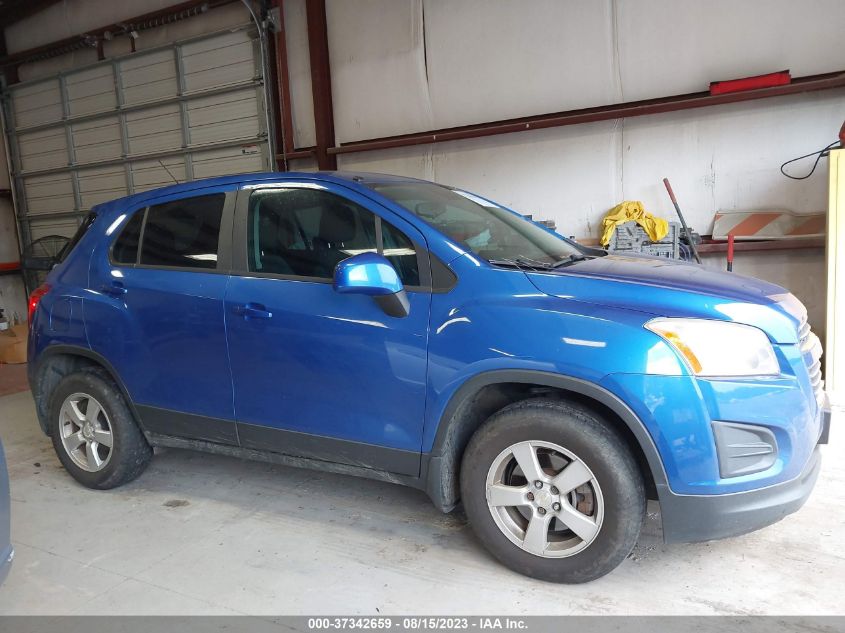 2015 CHEVROLET TRAX LS - KL7CJPSB3FB065937