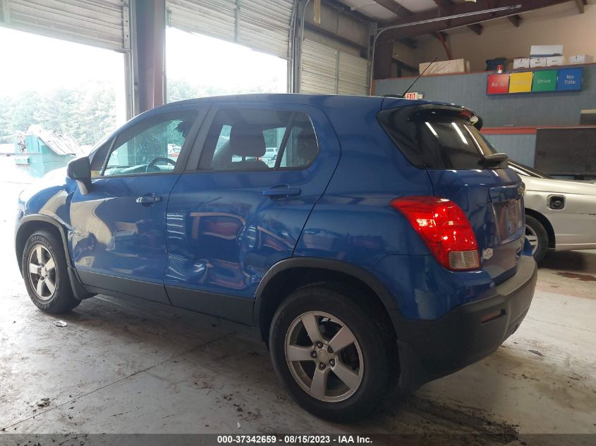 2015 CHEVROLET TRAX LS - KL7CJPSB3FB065937