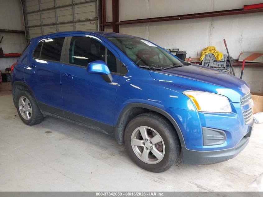 2015 CHEVROLET TRAX LS - KL7CJPSB3FB065937