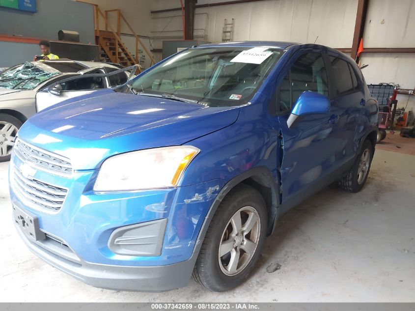 2015 CHEVROLET TRAX LS - KL7CJPSB3FB065937