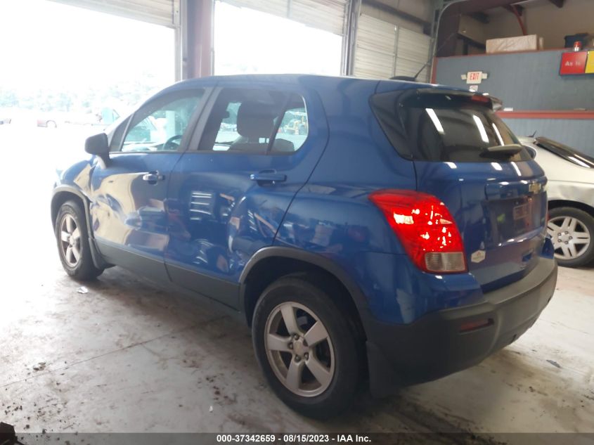 2015 CHEVROLET TRAX LS - KL7CJPSB3FB065937