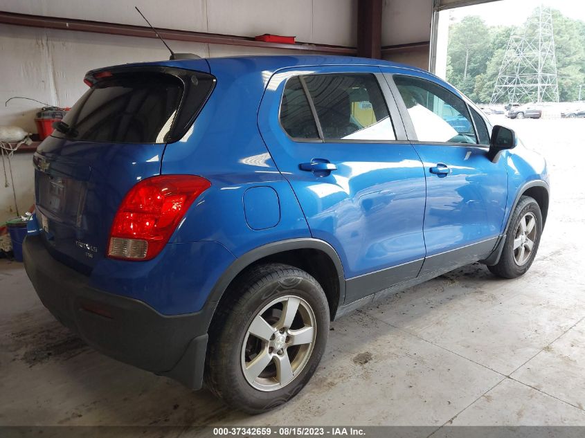 2015 CHEVROLET TRAX LS - KL7CJPSB3FB065937