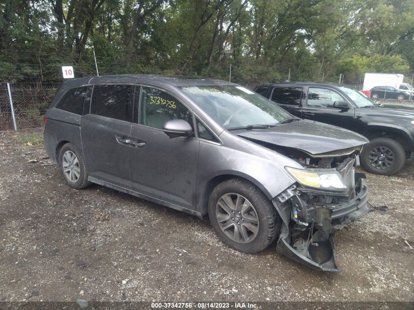2014 HONDA ODYSSEY TOURING - 5FNRL5H91EB022497