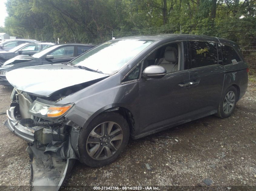 2014 HONDA ODYSSEY TOURING - 5FNRL5H91EB022497