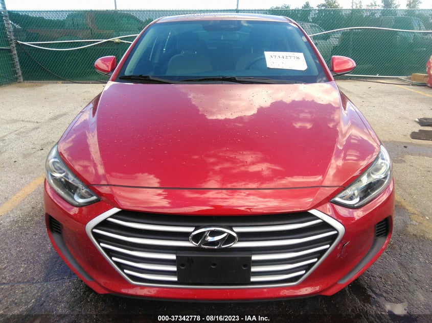 VIN KMHD74LFXHU372949 2017 HYUNDAI ELANTRA SE