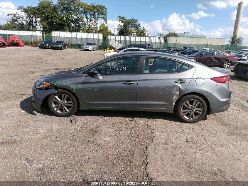 2018 HYUNDAI ELANTRA SEL - 5NPD84LFXJH282198