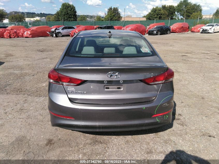 2018 HYUNDAI ELANTRA SEL - 5NPD84LFXJH282198