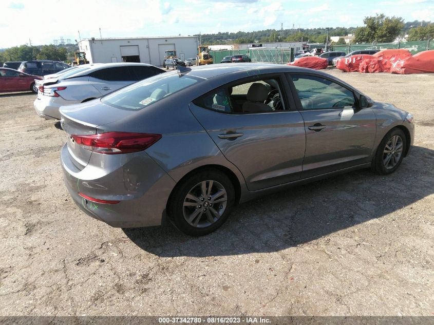 2018 HYUNDAI ELANTRA SEL - 5NPD84LFXJH282198