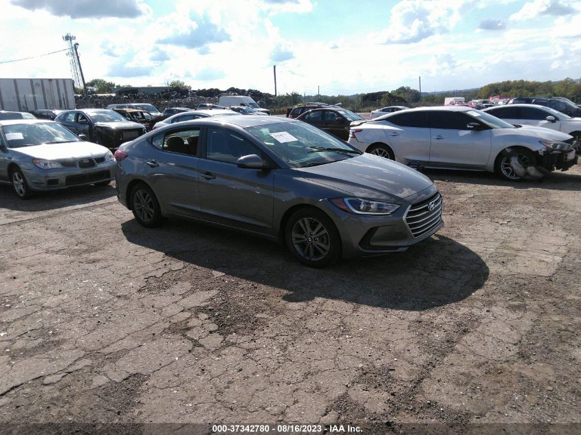 2018 HYUNDAI ELANTRA SEL - 5NPD84LFXJH282198