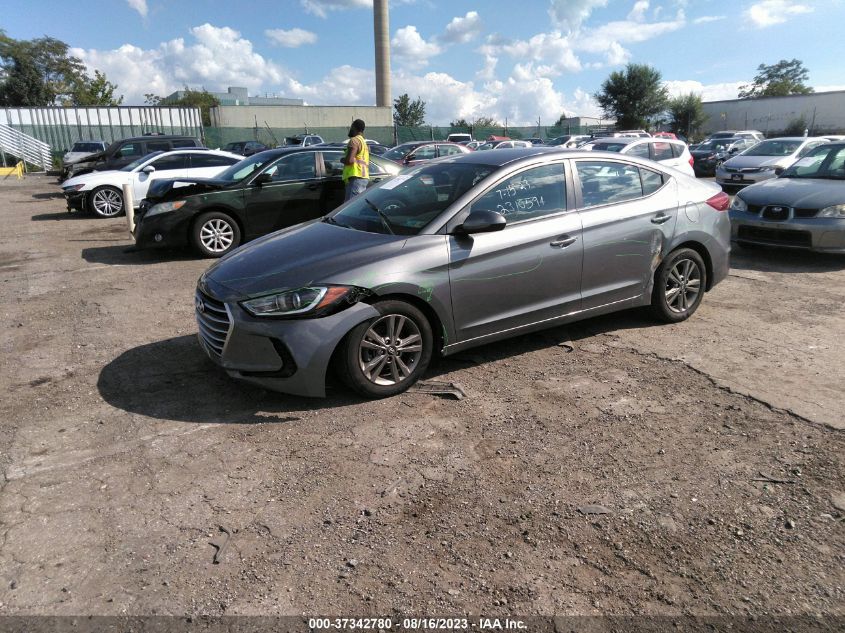 2018 HYUNDAI ELANTRA SEL - 5NPD84LFXJH282198