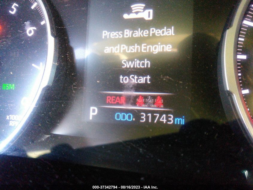 2019 TOYOTA RAV4 XLE - 2T3P1RFV7KW043588