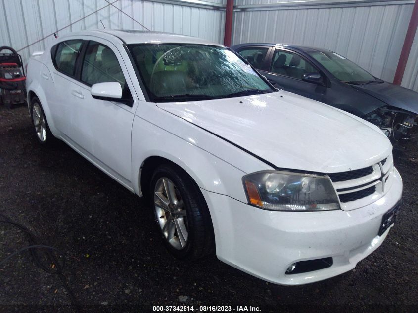 2014 DODGE AVENGER SXT - 1C3CDZCG0EN181243
