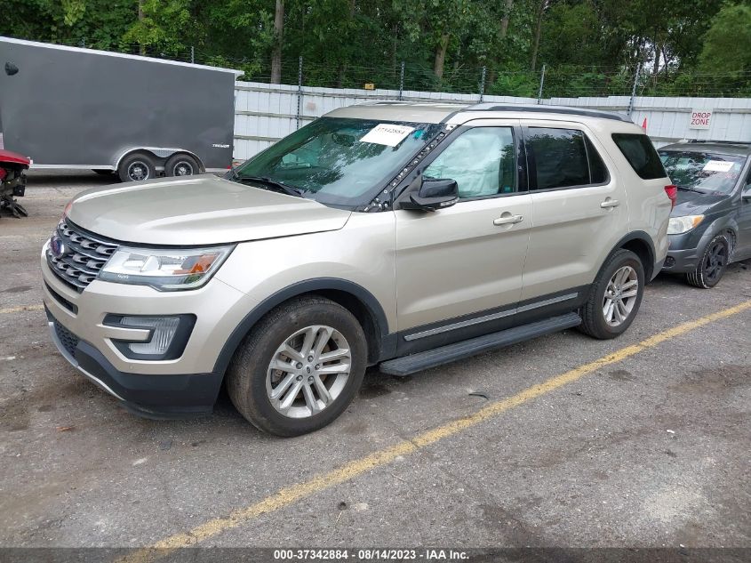 2017 FORD EXPLORER XLT - 1FM5K7D89HGC76118