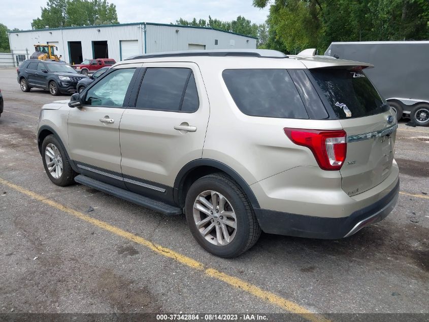 2017 FORD EXPLORER XLT - 1FM5K7D89HGC76118