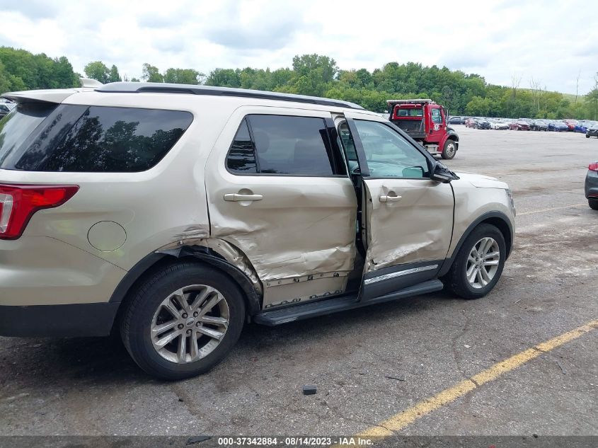 2017 FORD EXPLORER XLT - 1FM5K7D89HGC76118