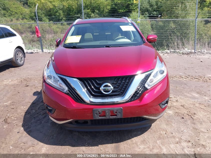 2017 NISSAN MURANO SL - 5N1AZ2MH2HN175639