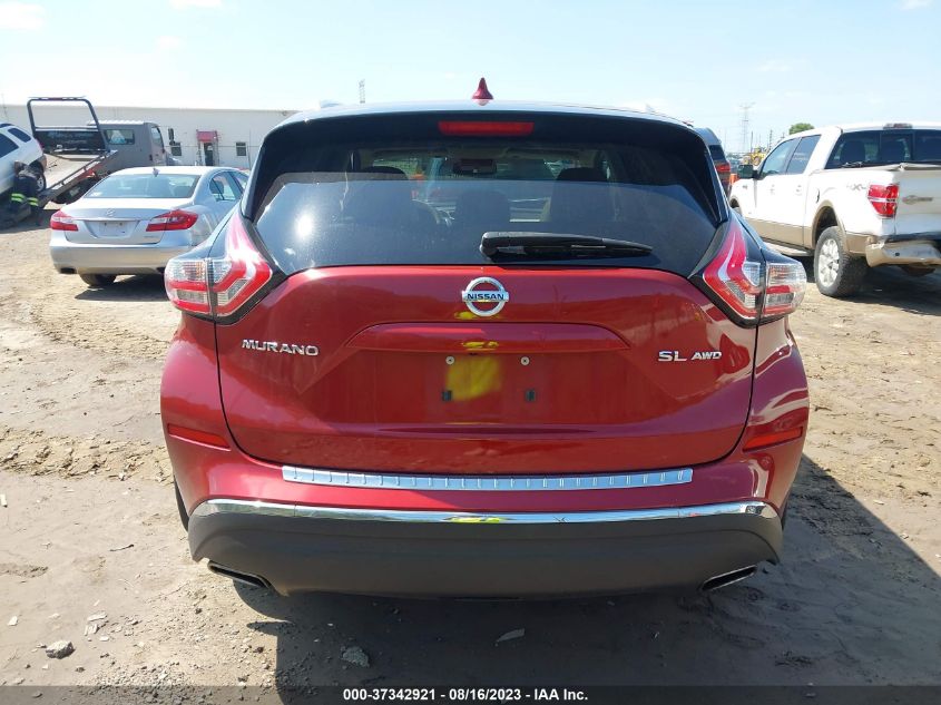2017 NISSAN MURANO SL - 5N1AZ2MH2HN175639