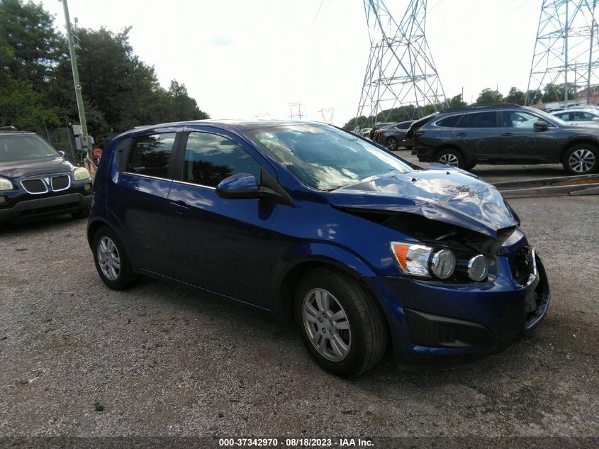 2013 CHEVROLET SONIC LT - 1G1JC6SH1D4182686