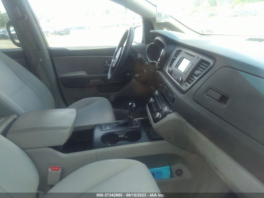 2016 KIA SEDONA LX - KNDMB5C10G6192282