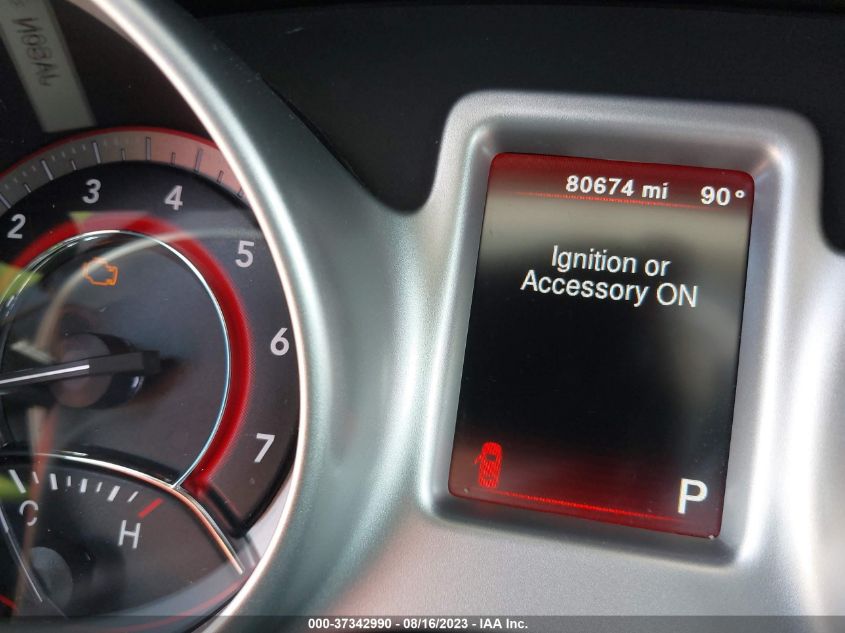 2017 DODGE JOURNEY SXT - 3C4PDCBG0HT510507