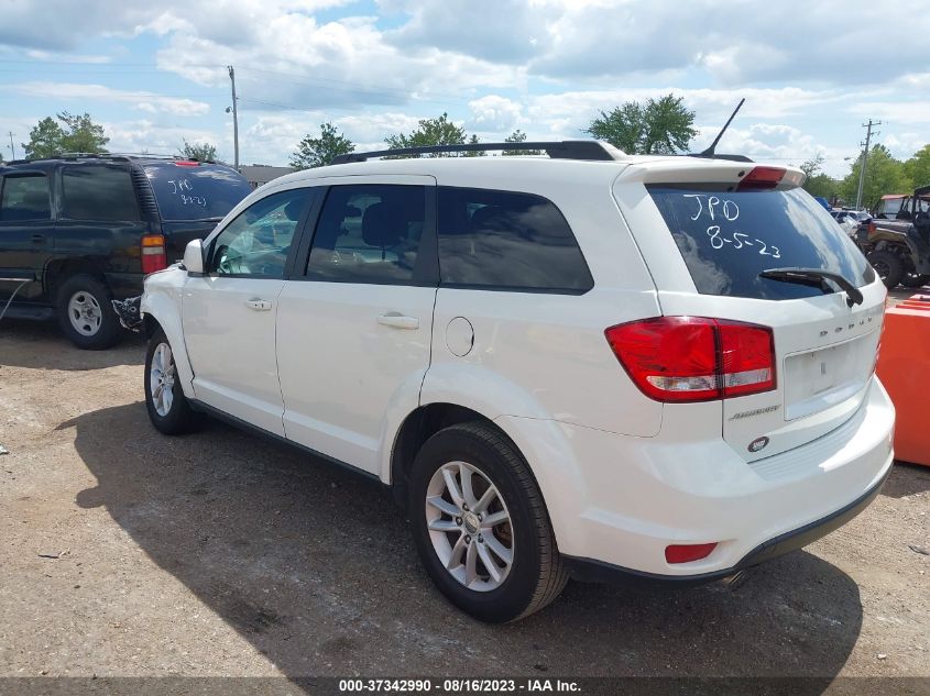 2017 DODGE JOURNEY SXT - 3C4PDCBG0HT510507