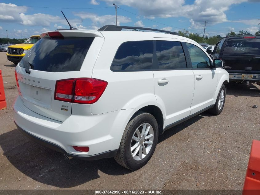 2017 DODGE JOURNEY SXT - 3C4PDCBG0HT510507
