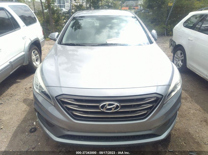 2015 HYUNDAI SONATA 2.4L SPORT - 5NPE34AF6FH042742