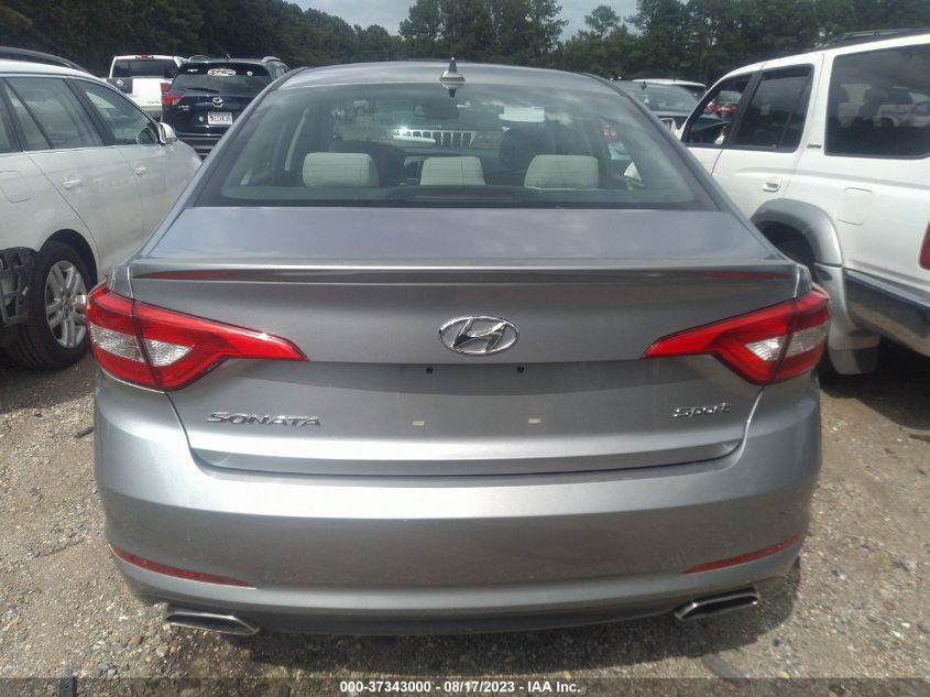 2015 HYUNDAI SONATA 2.4L SPORT - 5NPE34AF6FH042742