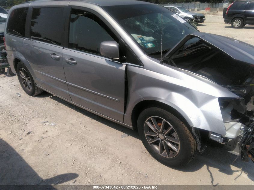 2017 DODGE GRAND CARAVAN SXT - 2C4RDGCGXHR847994