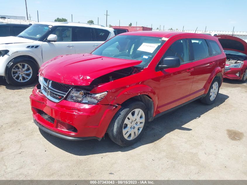2014 DODGE JOURNEY AMERICAN VALUE PKG - 3C4PDCAB6ET257176