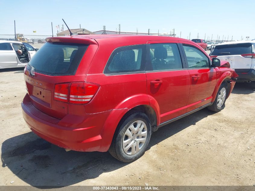 2014 DODGE JOURNEY AMERICAN VALUE PKG - 3C4PDCAB6ET257176