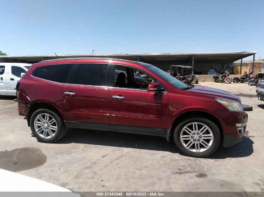 2015 CHEVROLET TRAVERSE LT - 1GNKRGKD9FJ350583