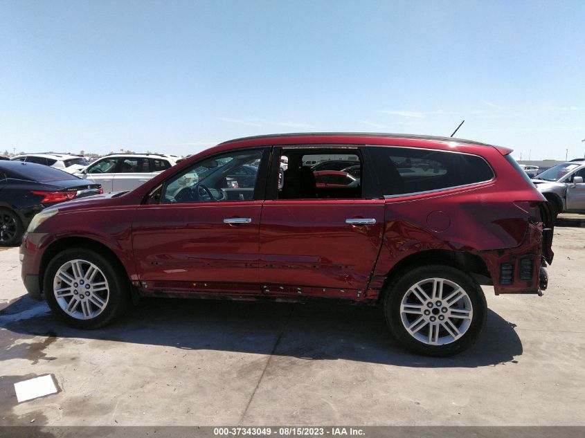 2015 CHEVROLET TRAVERSE LT - 1GNKRGKD9FJ350583