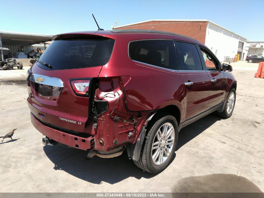 2015 CHEVROLET TRAVERSE LT - 1GNKRGKD9FJ350583