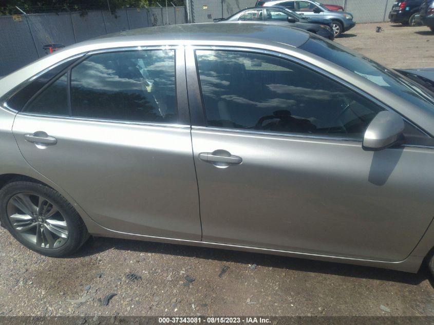 2016 TOYOTA CAMRY XLE/SE/LE/XSE - 4T1BF1FK5GU216253