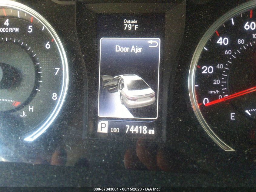 2016 TOYOTA CAMRY XLE/SE/LE/XSE - 4T1BF1FK5GU216253