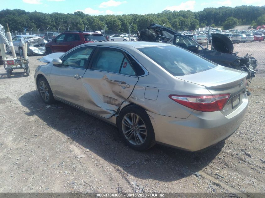 2016 TOYOTA CAMRY XLE/SE/LE/XSE - 4T1BF1FK5GU216253
