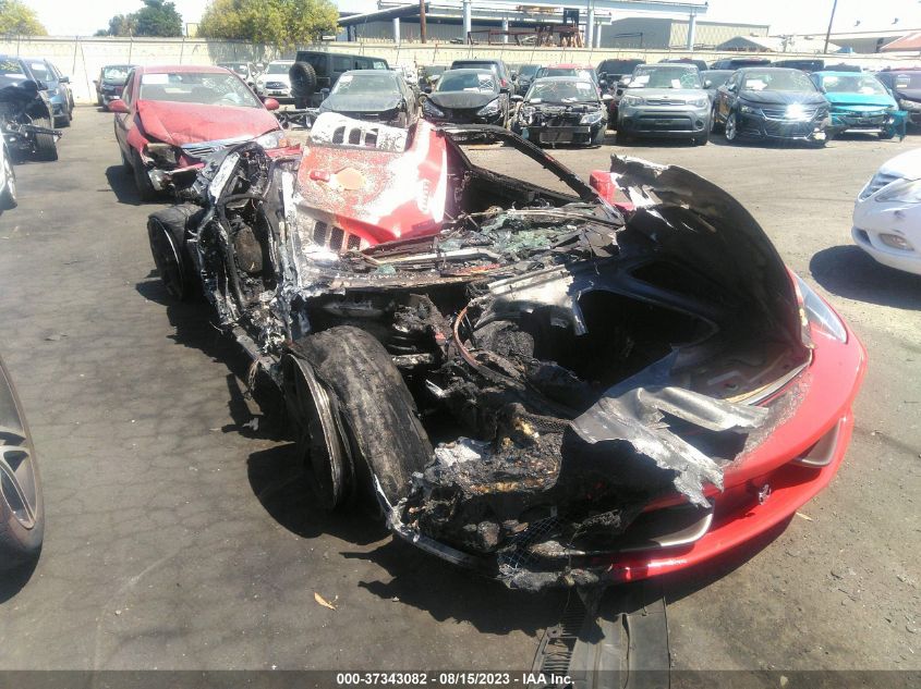 2015 FERRARI 458 ITALIA SPIDER - ZFF68NHA6F0204017