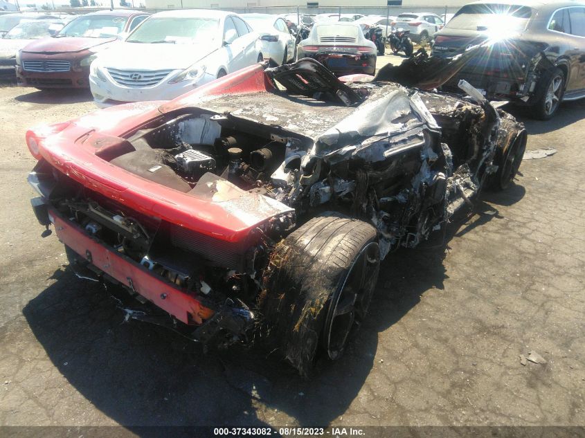2015 FERRARI 458 ITALIA SPIDER - ZFF68NHA6F0204017