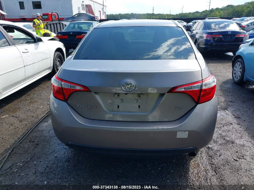 2014 TOYOTA COROLLA L/LE/S/S PLUS/LE PLUS - 2T1BURHE7EC024858