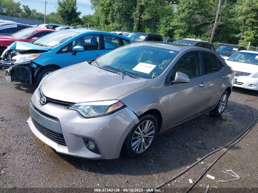 2014 TOYOTA COROLLA L/LE/S/S PLUS/LE PLUS - 2T1BURHE7EC024858