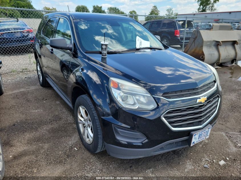 2017 CHEVROLET EQUINOX LS - 2GNFLEEK3H6310954