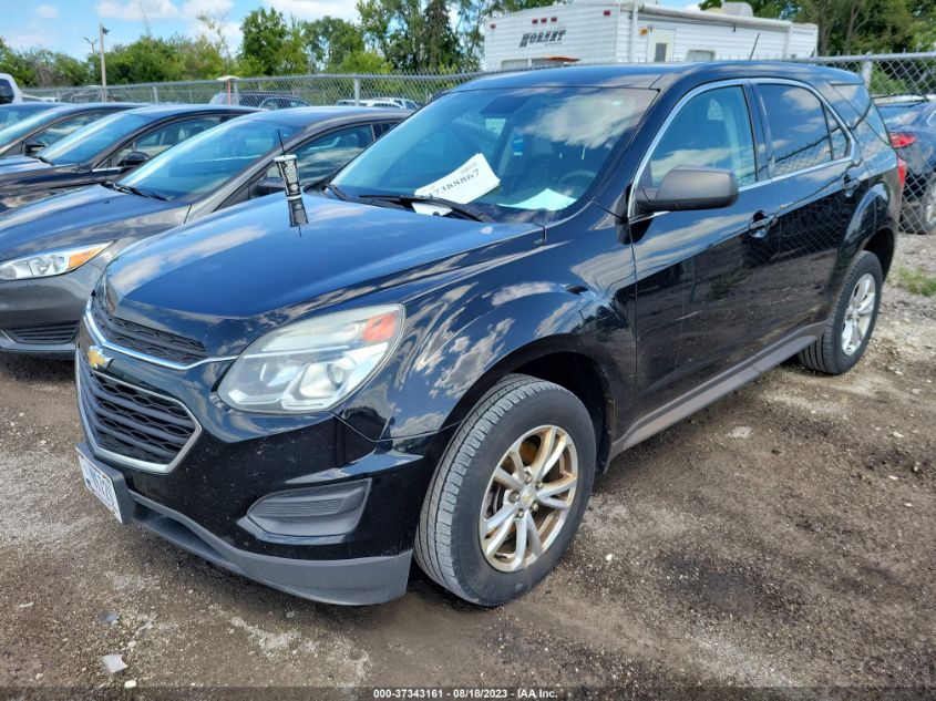 2017 CHEVROLET EQUINOX LS - 2GNFLEEK3H6310954