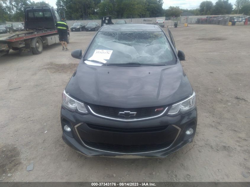 2018 CHEVROLET SONIC LT - 1G1JD6SH4J4103830