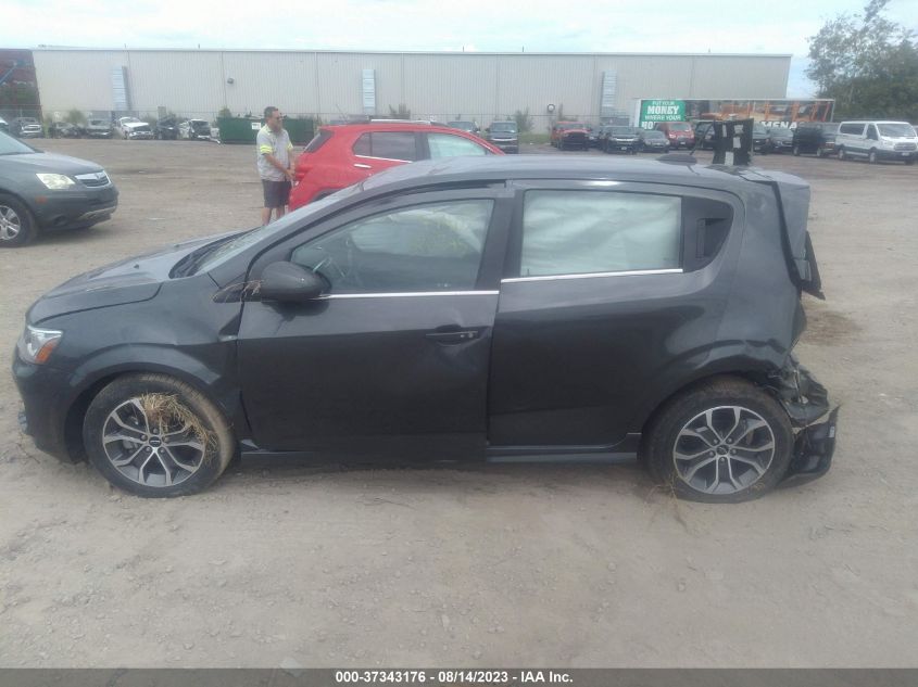2018 CHEVROLET SONIC LT - 1G1JD6SH4J4103830
